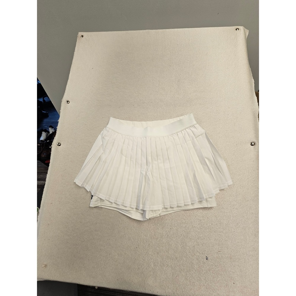 New Balance Womens White Pleated Tennis Skort WK41402 XL NWT